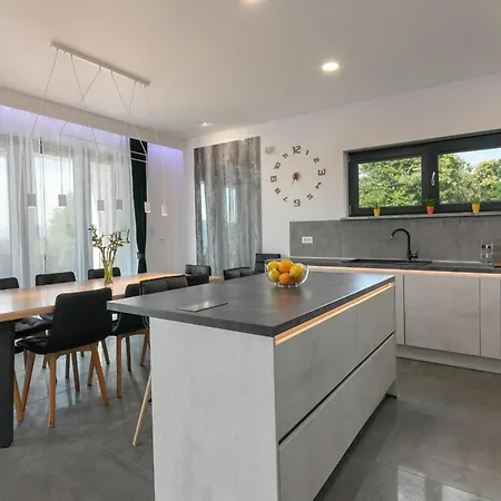 Althea For 8 Persons Near Labin With 35 M2 Heated Pool, Kids Playground & Large Garden *