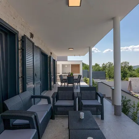 Althea For 8 Persons Near Labin With 35 M2 Heated Pool, Kids Playground & Large Garden * Ruzici (Sveta Nedelja)